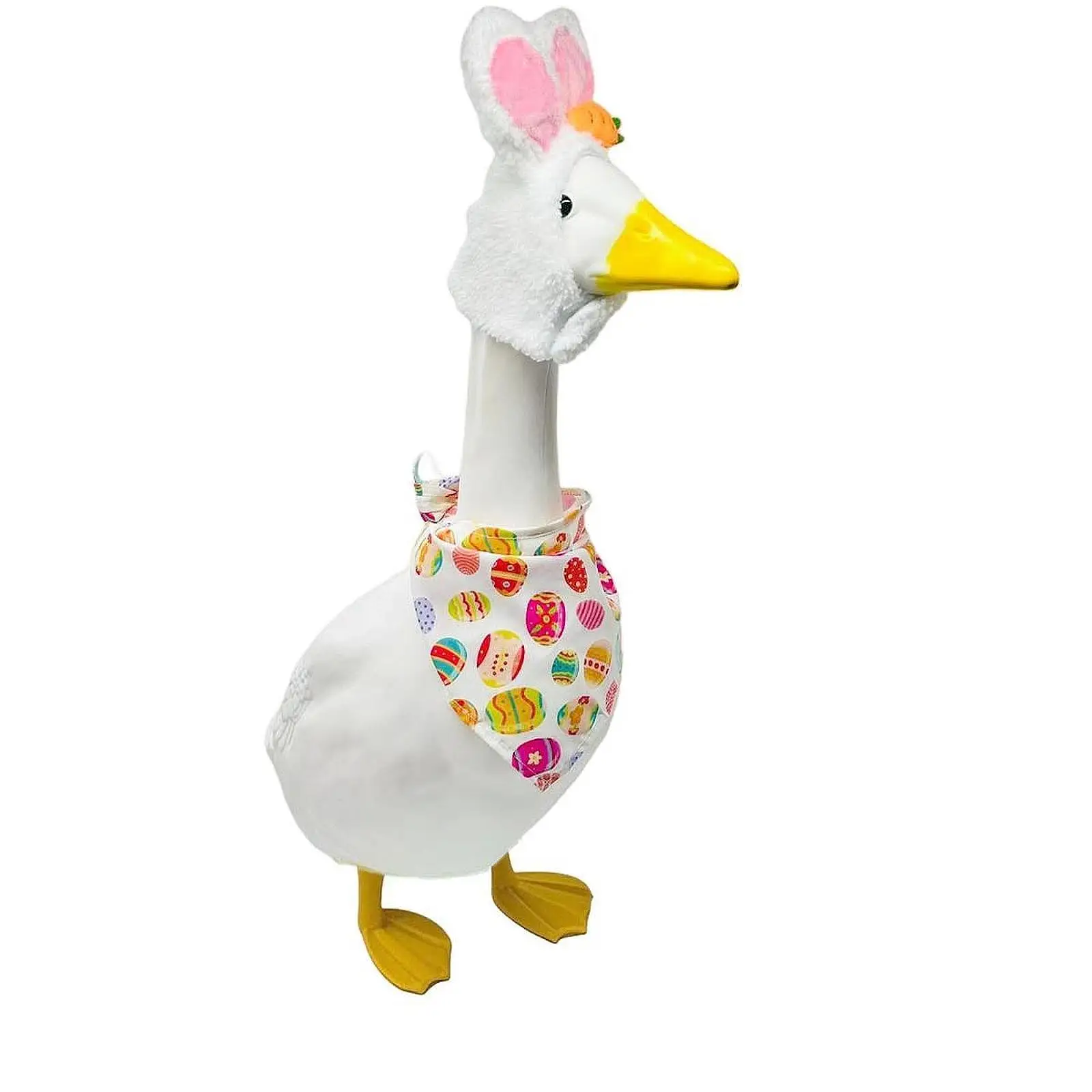 

Goose Outfit Set Goose Clothes Easter Day Cute Housewarming Gift Yard Statue Costume Garden Decor for Porch Garden Courtyard
