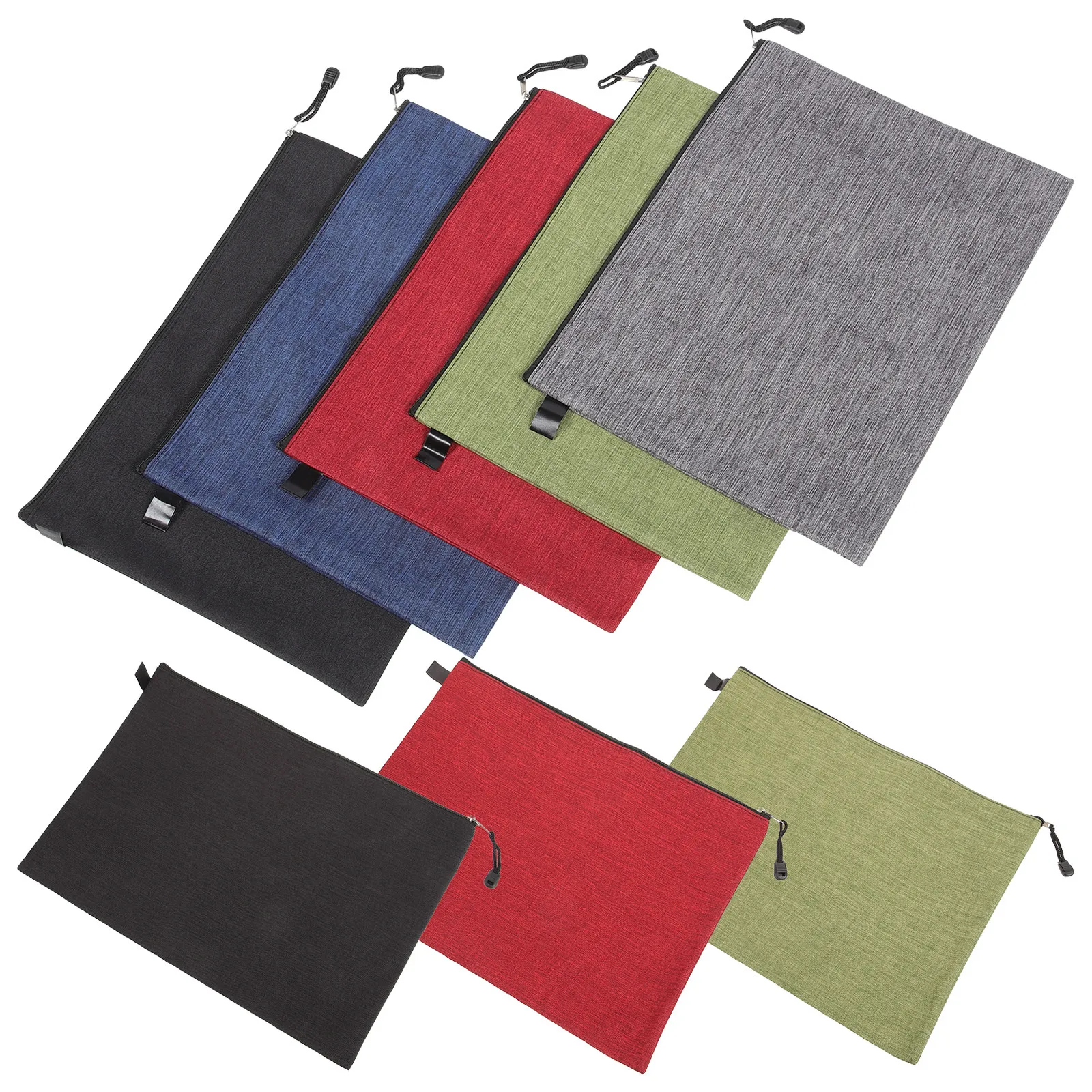8pcs-waterproof-file-pockets-reusable-b4-file-bag-with-reinforced-zipper-for-documents-papers-receipts-storage-organizer