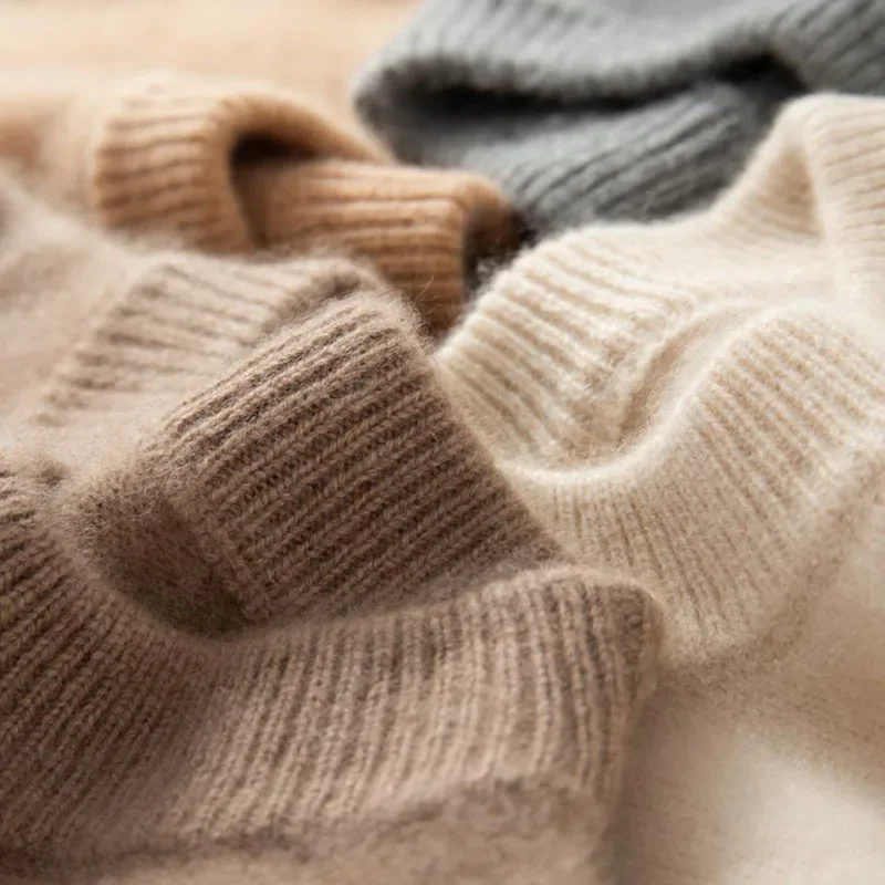 Toddler Winter Sweater Long Sleeve Warm Knit Pullover Top Kid Knitwear Clothes Basic Knitwear Casual Plain Sweater