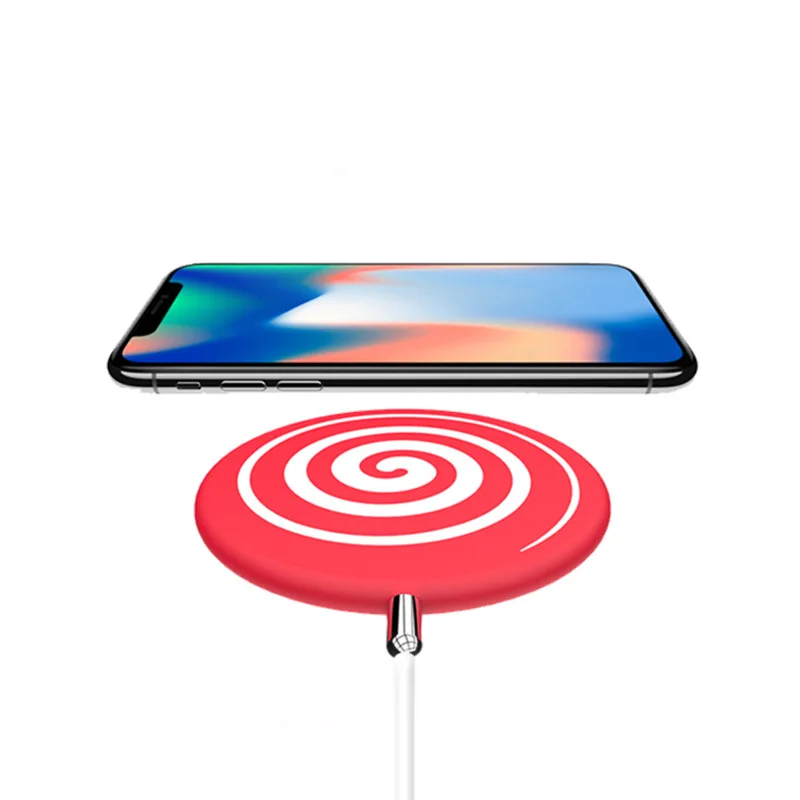 

Wireless charger for iPhone X and iPhone 8 Plus with Qi fast charging