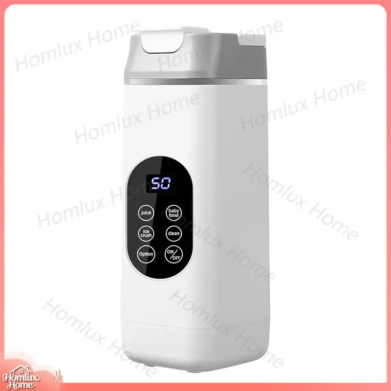 Portable Blender USB Rechargeable Juicer Cup for Smoothies Shakes Ice Crushing Mini Fruit Mixer Personal Size Travel