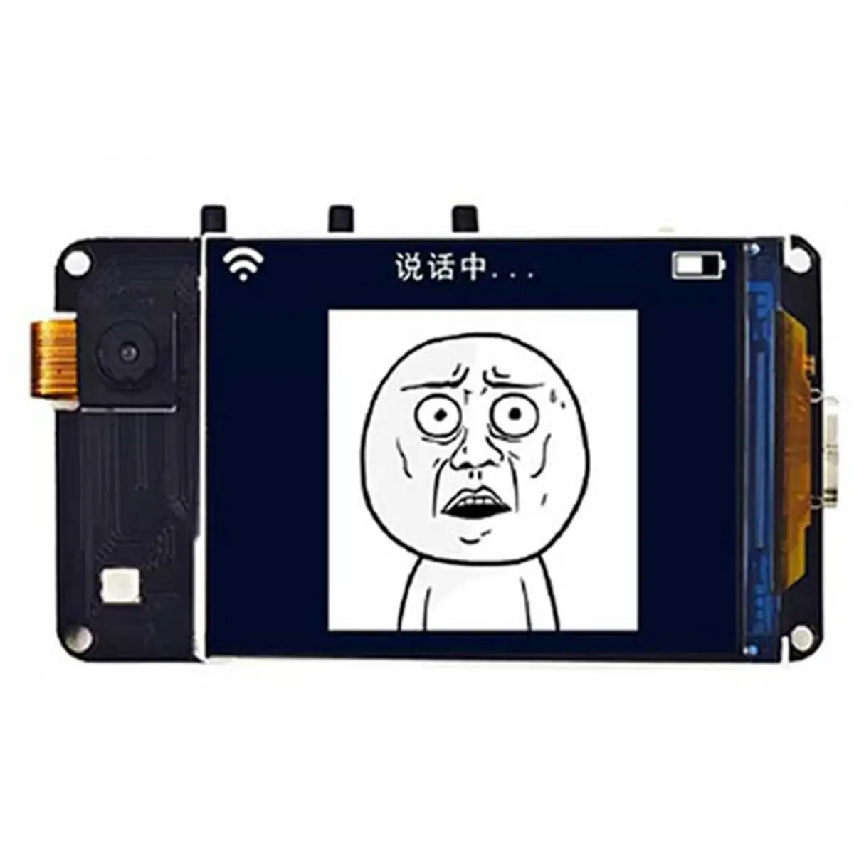 

Робот-помощник с ИИ для голосового чата ESP32-S3 с камерой и распознаванием объектов N16R8, модуль голосового управления ИИ