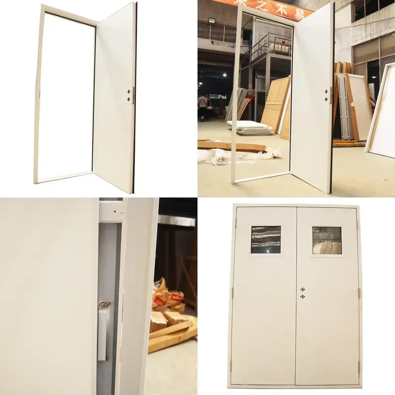 Affordable Steel Fire Rated Entrance Door for Hotel and Residential Use Durable Security Main Entryway