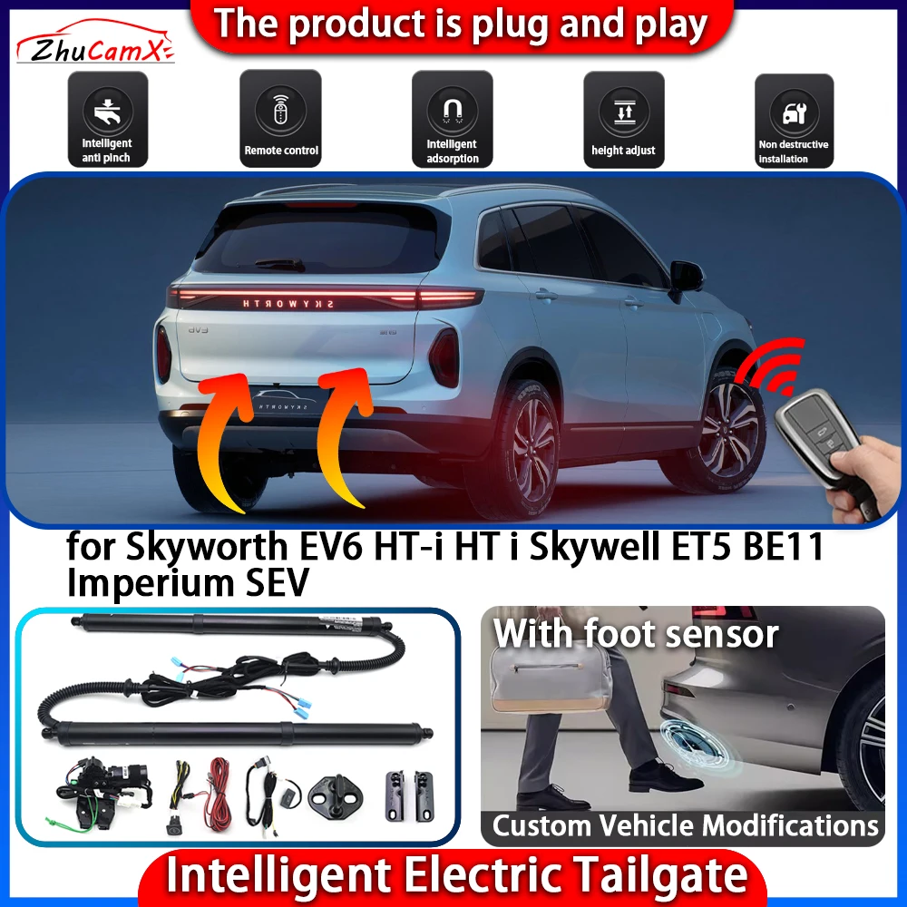 

Smart Powered Tailgate System for Skyworth EV6 HT-i HT i Skywell ET5 BE11 Imperium SEV Automatic Intelligent Lift Control Kit