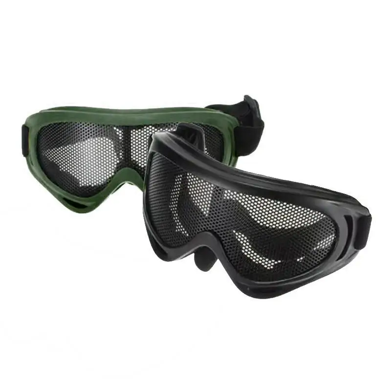 

Protective Goggles Iron Impact Resistant Motorcycle Mesh Goggles Splash Proof Goggle Outdoor Essential Accessories Supplies