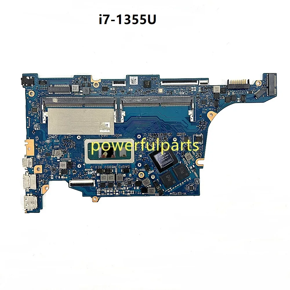 ل HP 15-FD اللوحة الأم للكمبيوتر المحمول DA0PDJMB8D0 i7-1355U CPU MX550 Gpu على متن العمل بشكل جيد