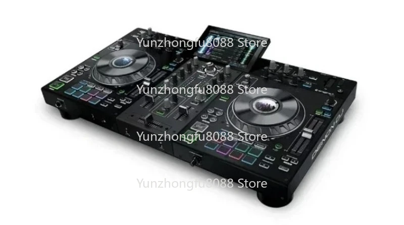 Alphasonik AS4 4-Deck Standalone DJ Controller System with 10