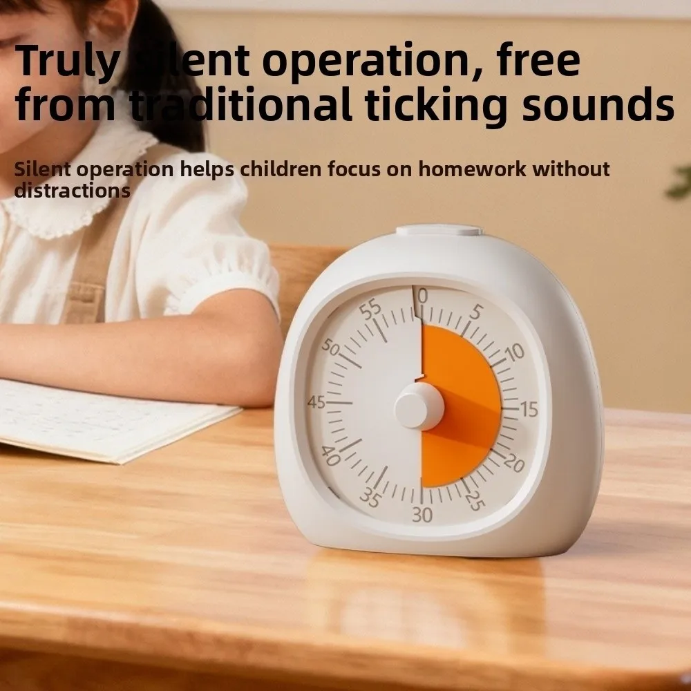 Time Management Visual Timer 60 Minutes Timer Reminder Kitchen Countdown Reminder Self-discipline Electronic Children's Timer