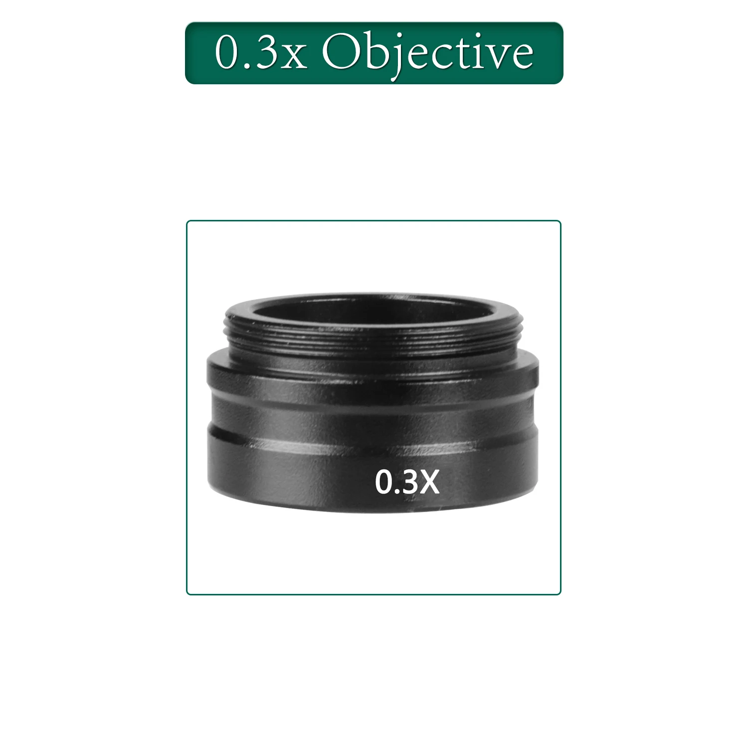 YIZHAN Vergrößerung, einstellbares 150-faches Fokus-C-Mount-Objektiv mit 0,5 x 2 x 0,3 x Objektiv für industrielle digitale Mikroskopkamera – Detail 6