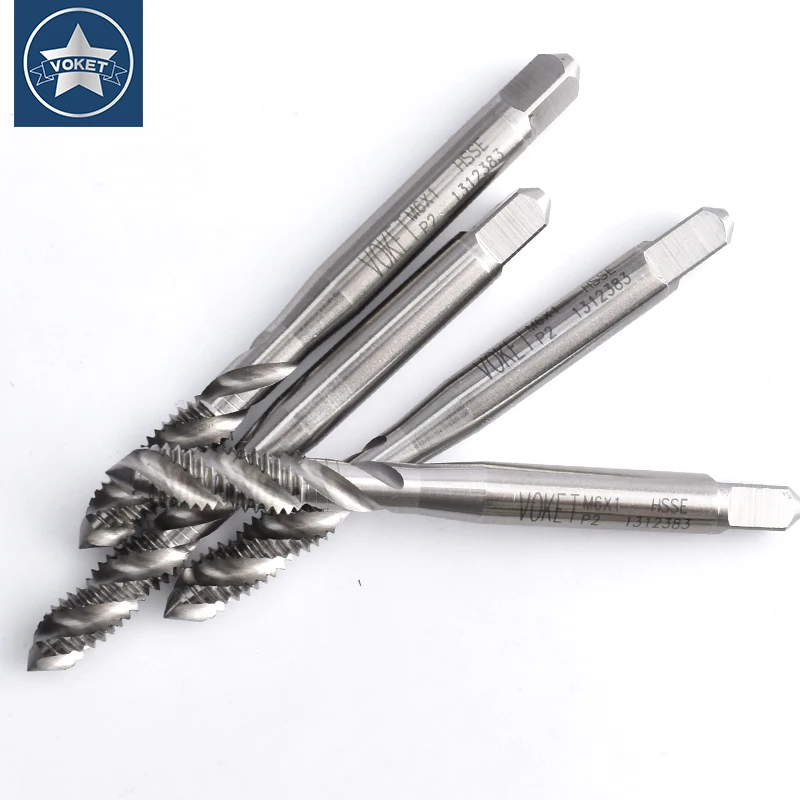 

VOKET HSSE-M35 JIS Standard Metric Spiral Fluted Tap M10 M11 M12 M13 M14 M15 M16 M18 M20 M22 M24 Machine Screw Thread Taps