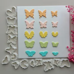 3 Size Butterfly Shaped Clay Molds Different Artistic Cutting Molds For Earrings Polymer Clay Pendant Jewelry Decoration Making