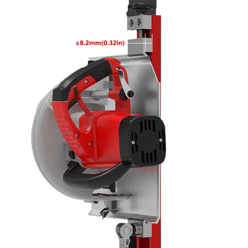 1Pc Circular Saw Guide Rail, Precision Adjustable Cutting Machine Base Guide for Woodworking Precision Cutting and Milling Tasks