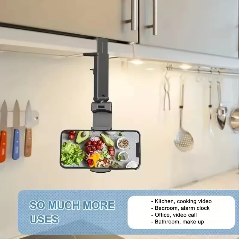 Multi-functional Train Seat Smartphone Stand Adjustable Selfie Holding Airplane Phone Holder Portable Travel Desk Flight Support view 3