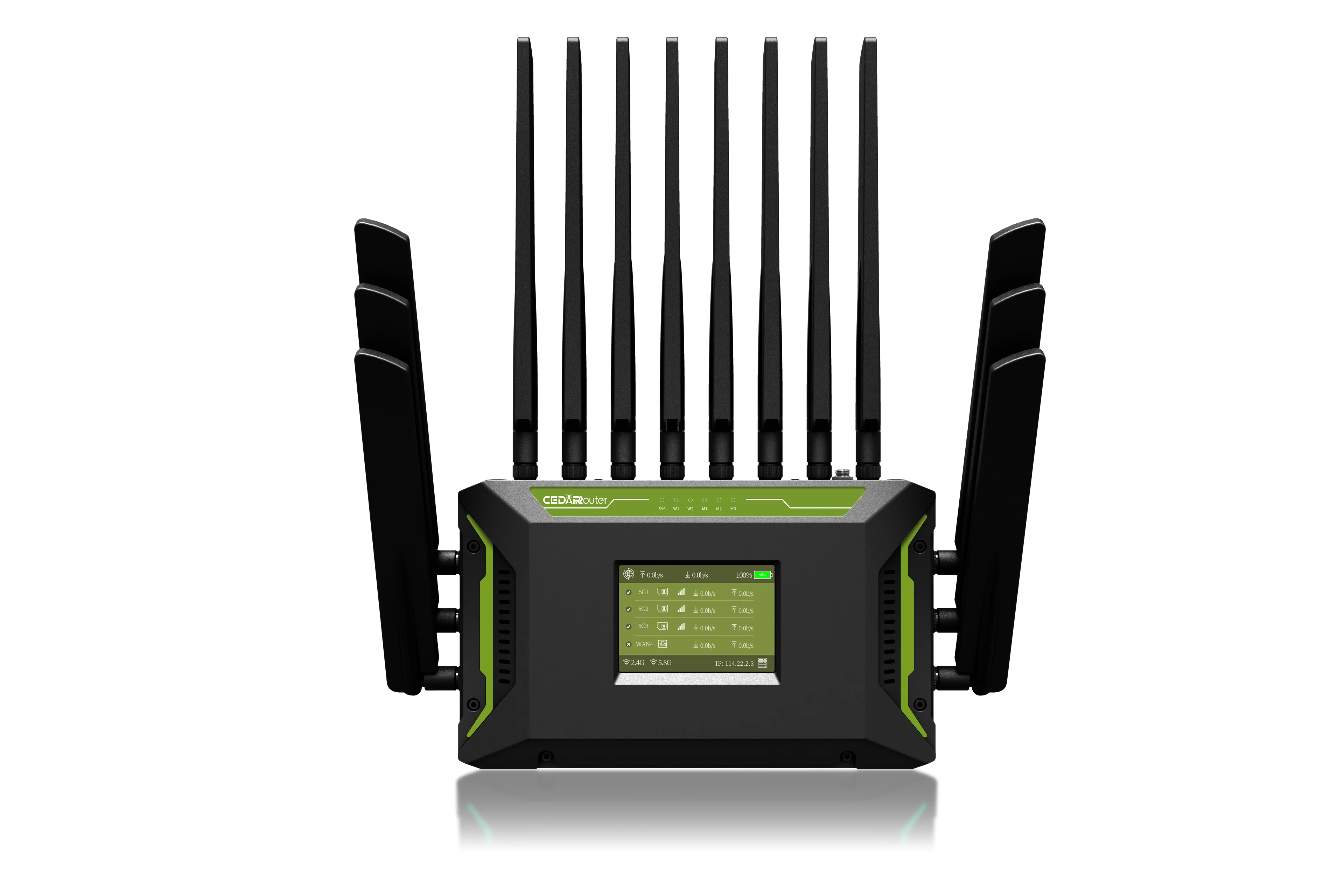 C3 5G Bonding Router Multi-Sim Aggregation Router unterstützt UDP TCP Mobile Router bietet Internet für verschiedene Geräte