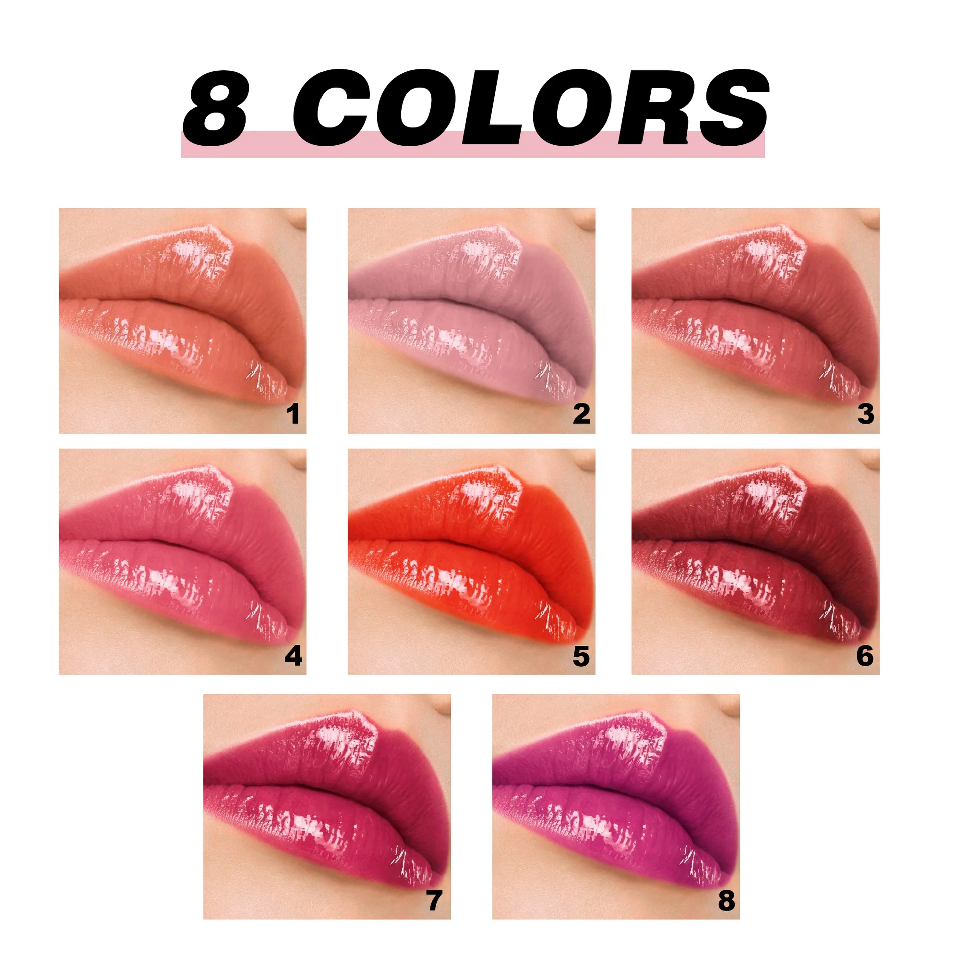 Langdurige Hydraterende Getinte Lip Stix Knooplippen Matte Lippenstift Verzacht Onmiddellijk Droge Lippen, Gladde Liplijnen, 1.8G