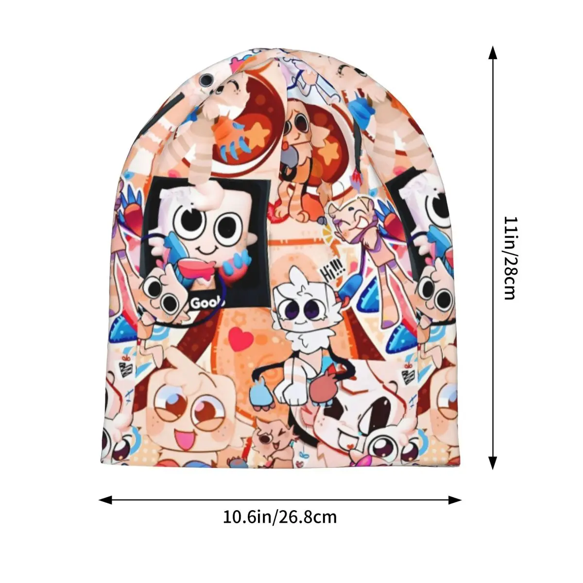 Dandys World Shelly Caps Catoon عارضة الكبار في الهواء الطلق Skullies Beanies قبعة الربيع الدافئة الحرارية مطاطا بونيه القبعات #2