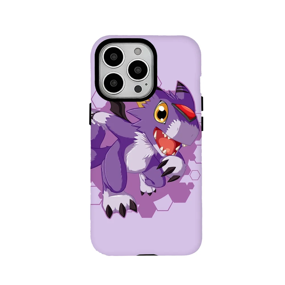 Dorumon Chibi Phone Case Film Shell For IPhone 16 15 14 13 12 11 Pro Max Plus