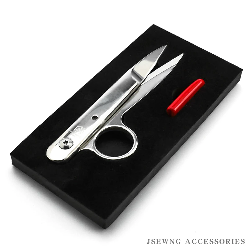 Stainless Steel Yarn Cutting Shears Sewing Scissors Mini Small Cutter Cross Stitch Embroidery Trimming Thread Clippers FM-15000