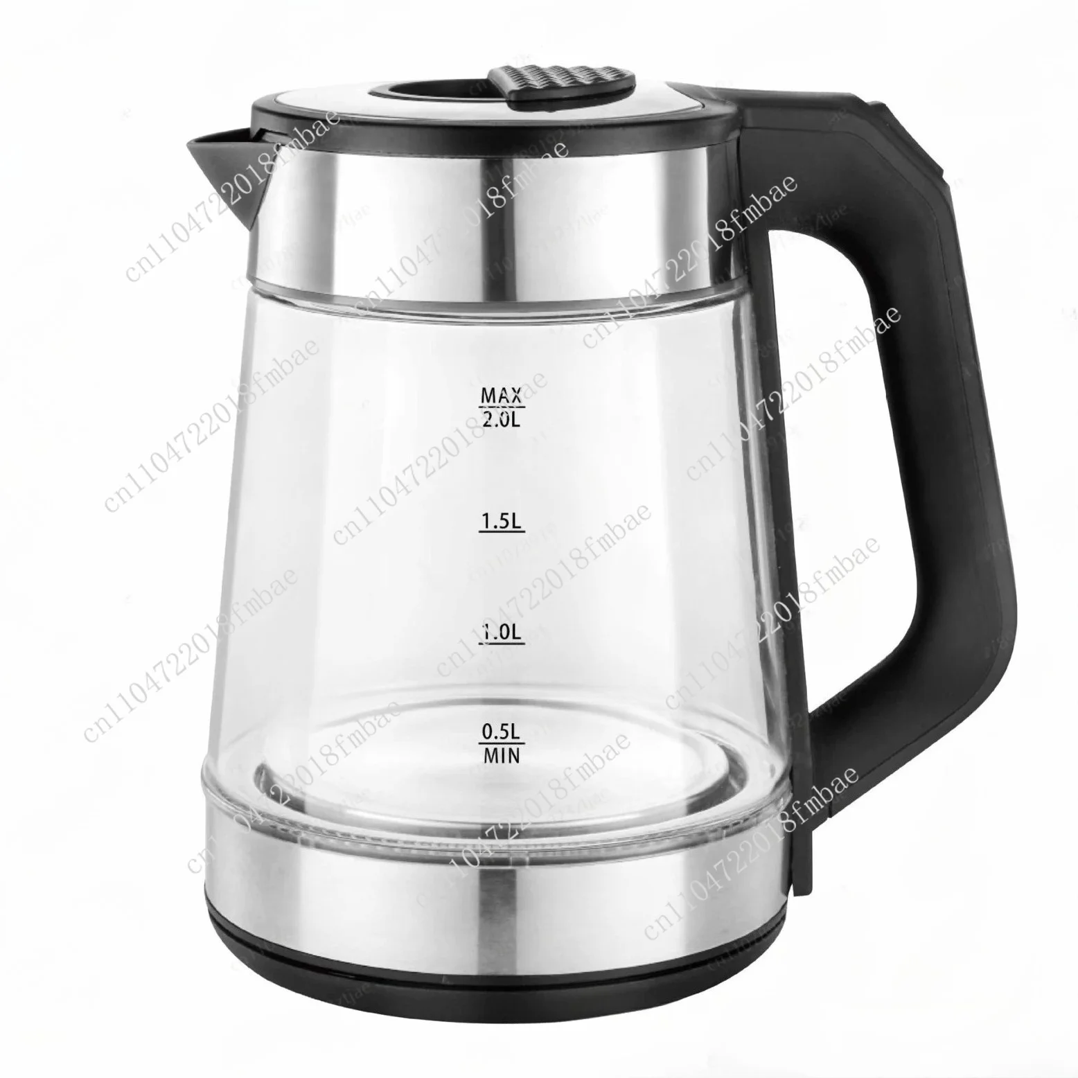 Glass Electric Kettle High Borosilicate Glass Household Multi-stage Thermal Insulation Quick Boiling Water Electric Kettle