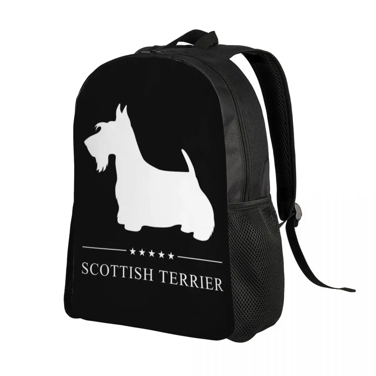 

Scottish Terrier Travel Backpack Women Men School Computer Bookbag Scottie Dog College Student Daypack Bags