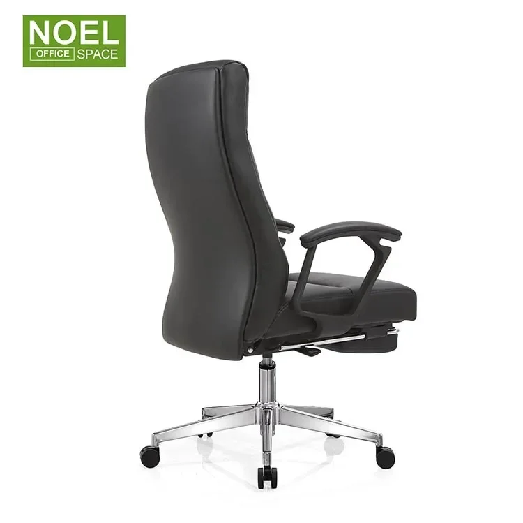 Genuine Leather director chair CEO revolving Luxury big boss executive office chair furniture office desk and chair set