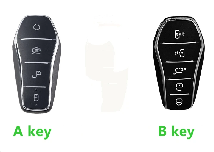 سيارة سبائك الزنك الجلود مفتاح القضية غطاء ل BYD سونغ زائد اتو هان EV تانغ DM تشين ختم دولفين حقيبة مفاتيح الحقيبة المحفظة المنظم #5