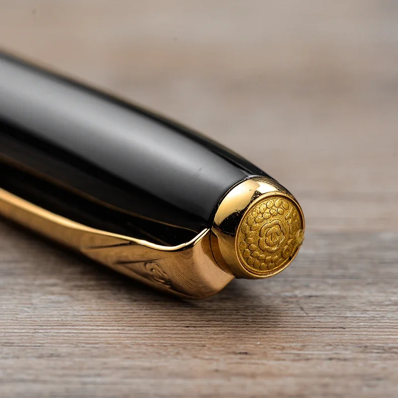 Original Hero 1079 Black Metal Rollerball Pen Noble Luxury Ballpoint/Sign/Writing Pens