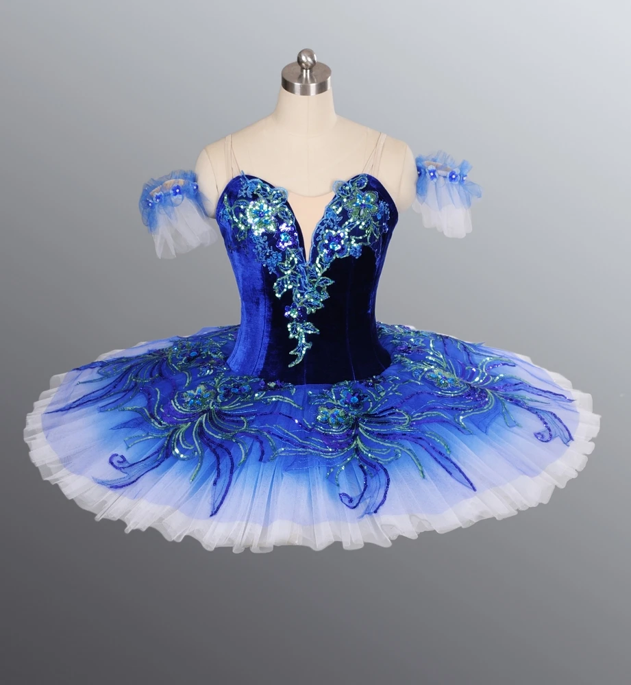 Tutú de Ballet profesional para niños y adultos, vestido de bailarina, actuación en escenario, disfraz de baile, Lago de los cisnes