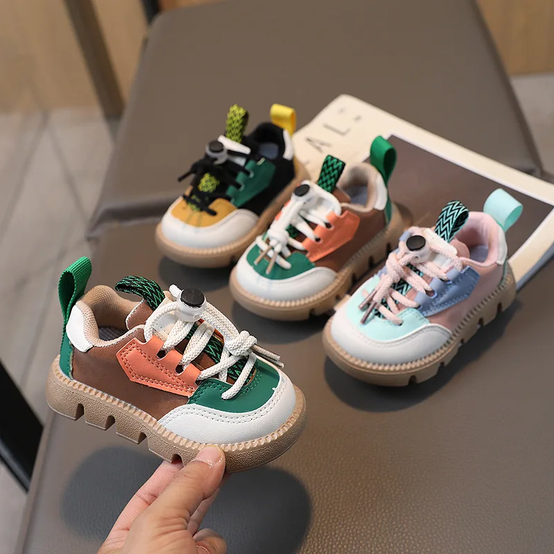 

2026 Autumn Baby Toddler Shoes For Boys Girls Breathable Mesh Little Kids Casual Sneakers Non-slip Children Sport Shoes