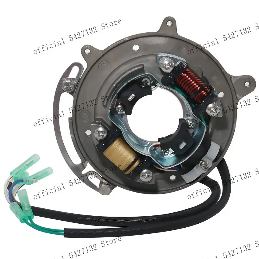 

Outboard Engine Stator Ignition Coil For Yamaha 25HP 25B E25B EK25 30HP 30H E30H MHS/L WCS WHS WL 69P-85560-00 Moto Accessories