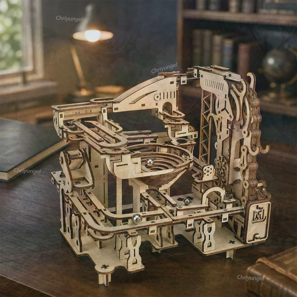 3D-Holzpuzzle Murmelbahn Bausa – Running Gear Gifts Bewertung und Preis