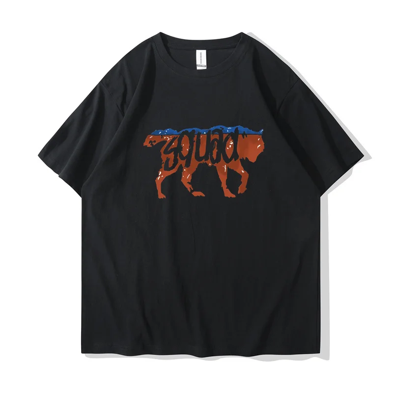

Funny Retro Wolf Squad T-shirt Awesome Wolf Women Short Sleeve Tee Wild Rad Life Is Strange Tank Squad Male Tshirt Clothing Tops