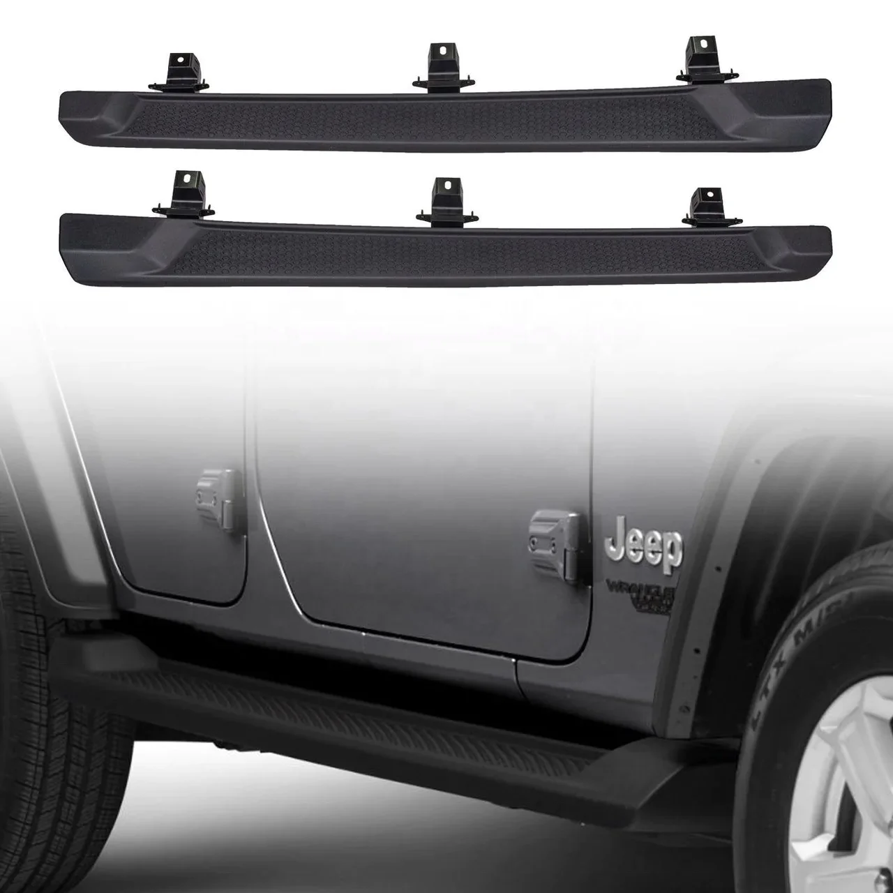 

OE Factory Style Side Step Bars for Jeep Wrangler JL 2018 4 Door