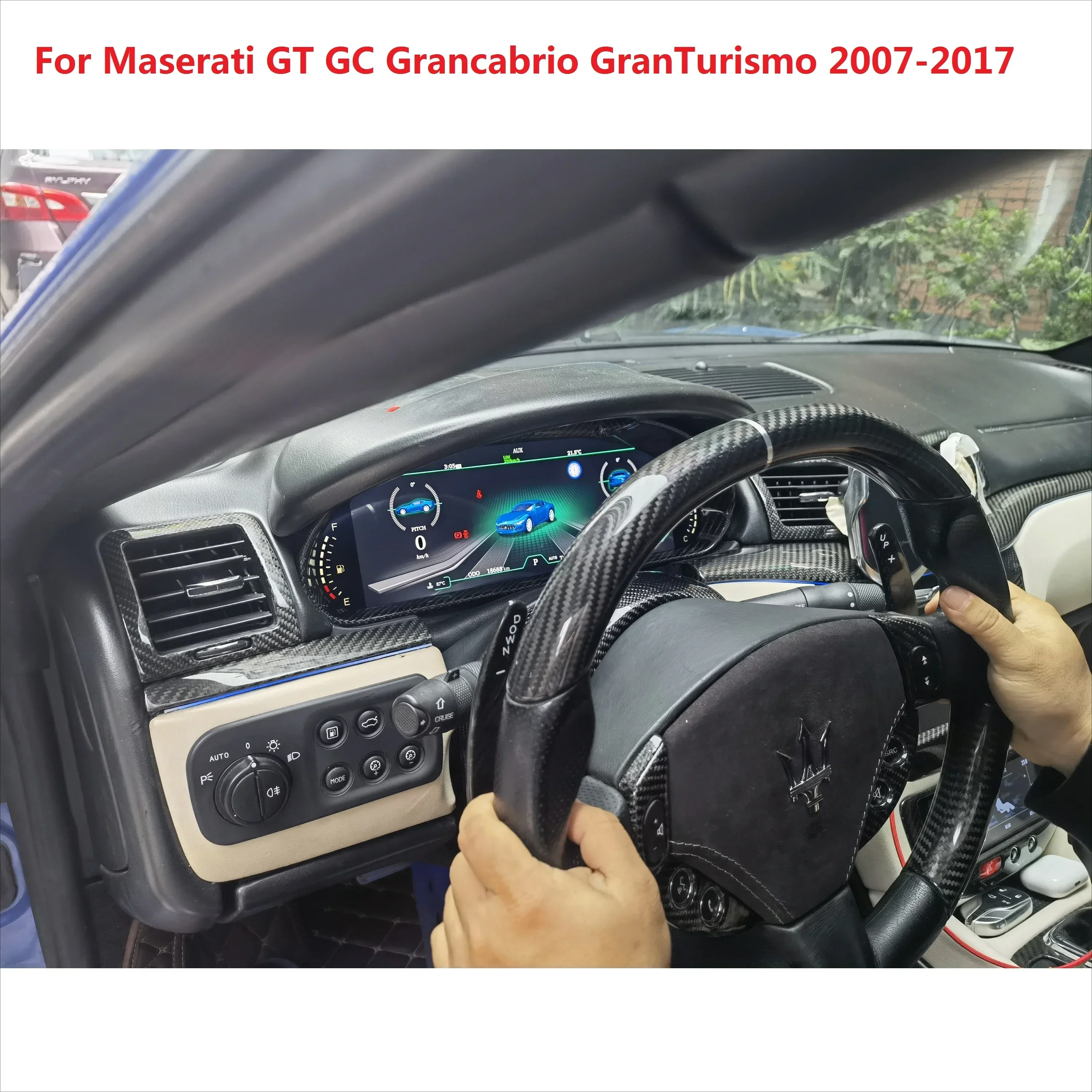 

Wholesale price Maserati GT GC Grancabrio GranTurismo 2007-2017 digital dashboard LCD display