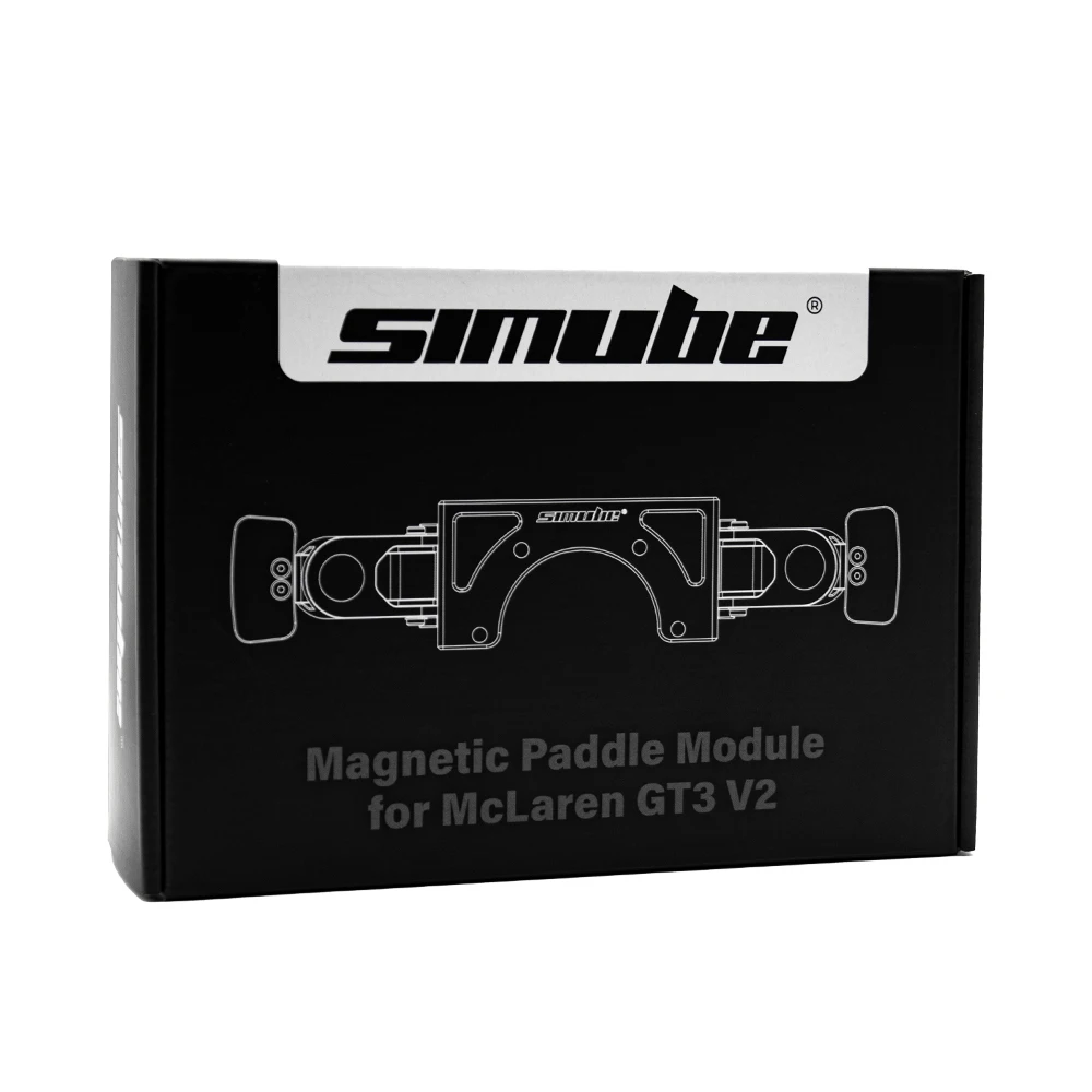 Simube Magnetic Paddle Module for Fanatec McLaren GT3 V2 Carbon Fiber & Aluminum Alloy