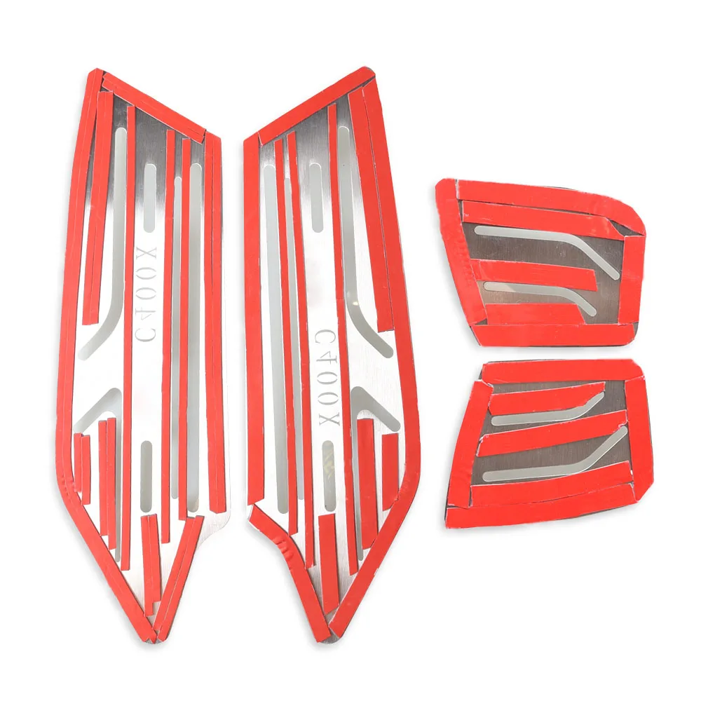 Motorcycle Floorboards Foot Pegs For BMW C400X C400GT 2018 2019 2020 2021 Motorbike pedal Front and Rear Footrest Footboard Step