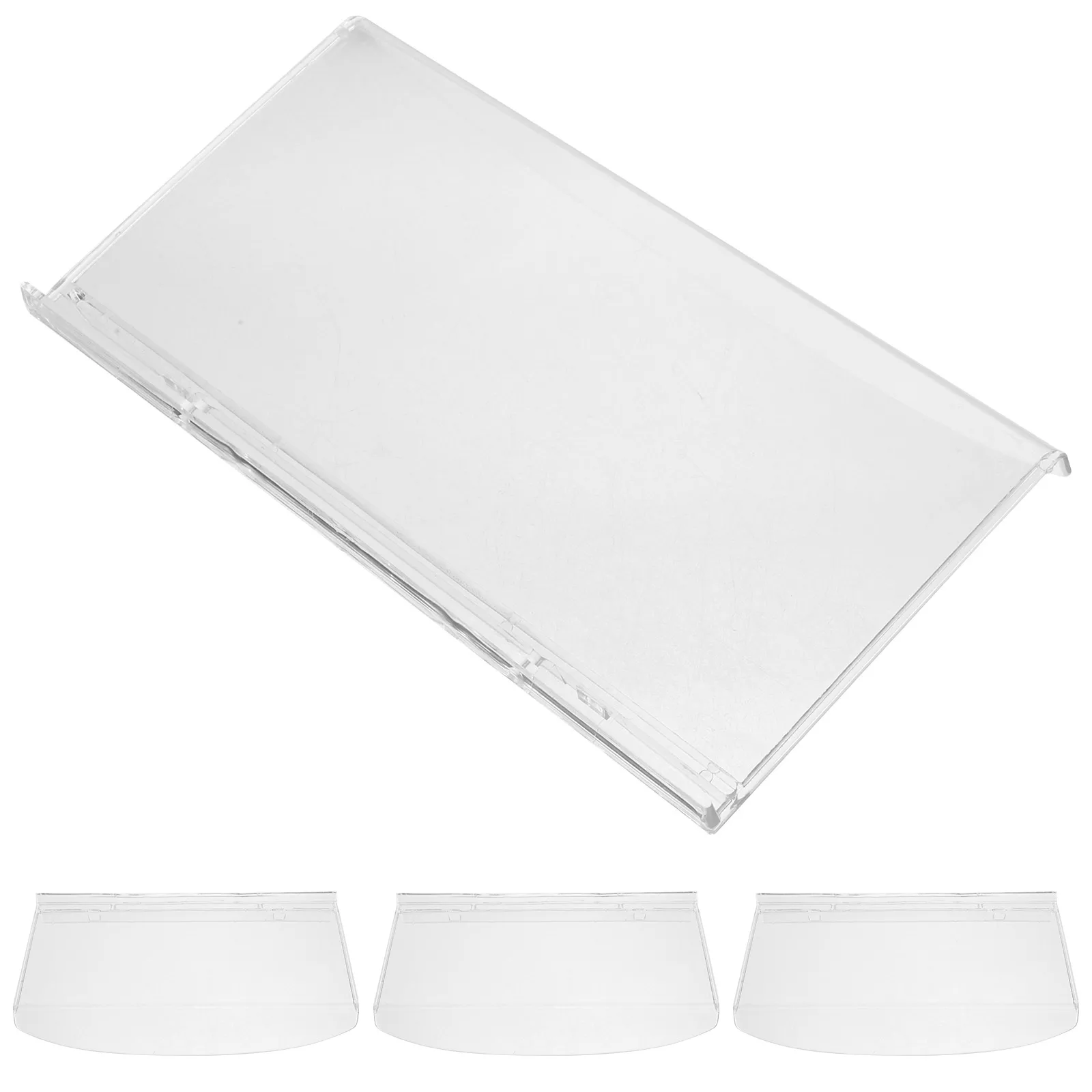 

Shelves for Wall Grooved Shoe Rack Holder Display Stand Brackets Clear Floating