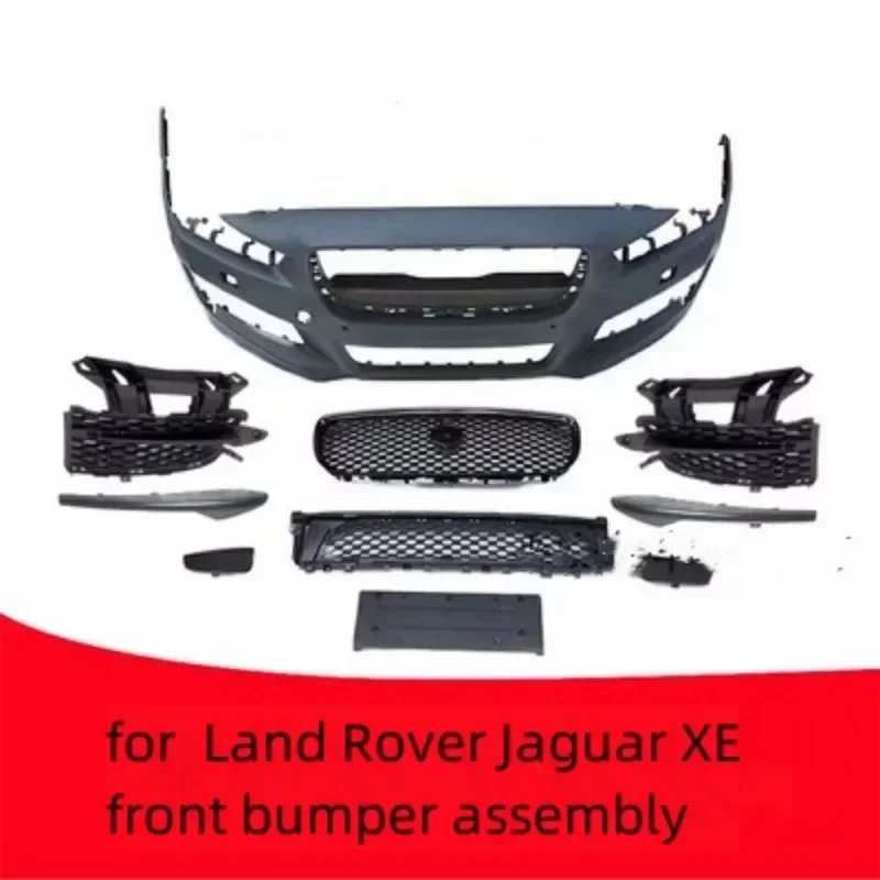Body Kit Front Bumper Front Rear Lip Grill Side Skirt Tail Wing Assembly for Land Rover Jaguar XE XEL Modified to XES Sport Kit