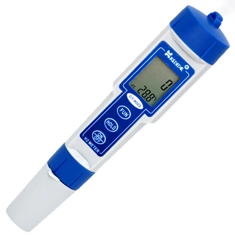 

Kedida H2 Hydrogen Meter 0-2400ppb 0-2.40ppm Digital Hydrogen-rich Water Generator H2 Temp Meter Water Quality Tester Data Hold