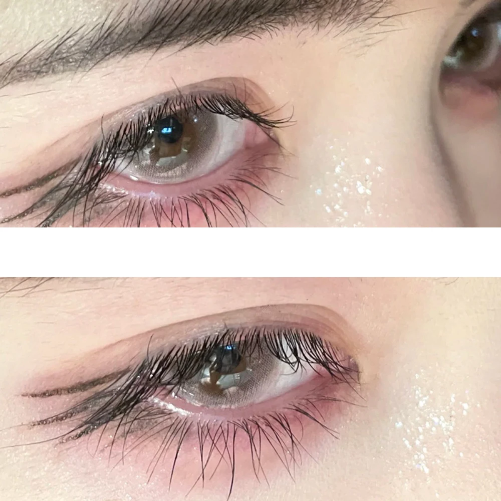 10 rangées de grappes de cils individuels de style renard, Extension de cils naturels segmentés, outil de maquillage pour faux-cils volants