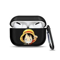 Cartoon One Piece Luffy Zoro Earphone Silicone Protective Case for AirPods 1 2 3 Pro Wireless Bluetooth Anime Earphone Cover