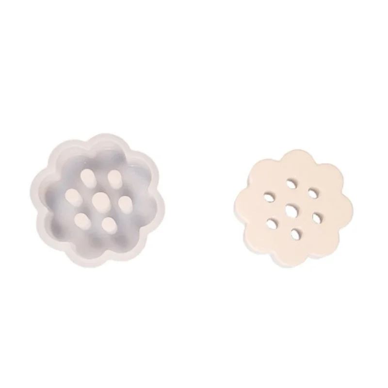 Honeycombs Flower Holder Molds Flower Pots Bottom Resins Plasterts Mould Pen Holder Silicone Molds Home Decorations