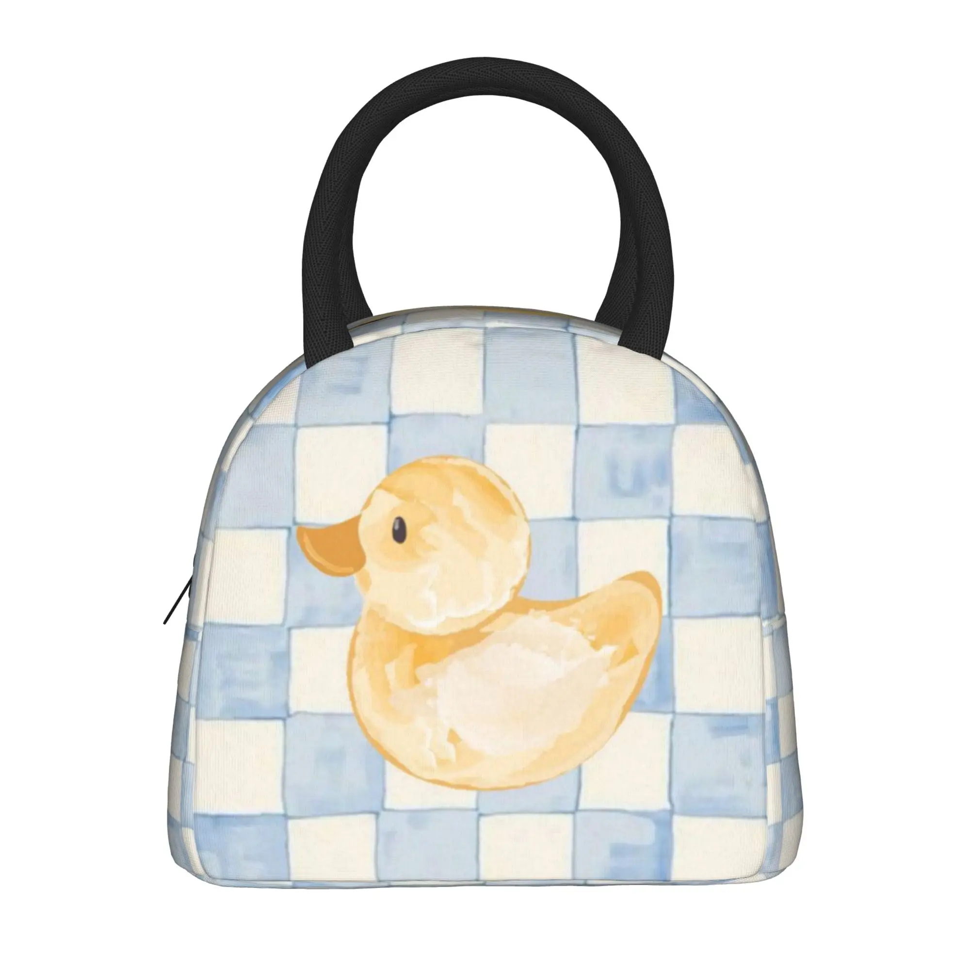 Insulated Lunch Box Cartoon Duck Shower Accessories  Lunch Container INS Trendy Cooler Thermal Lunch Box For Travel