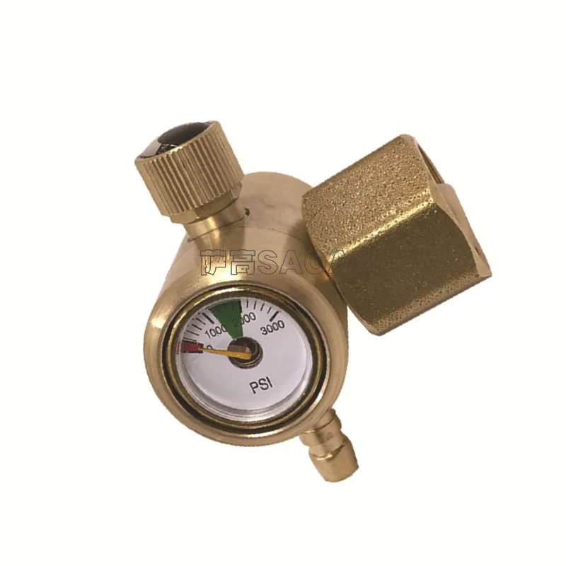 G5/8-RH (F)  Argon Arc Welding Pressure Reducing Valve Gas Saving 50% Explosion-proof All-copper 559 Argon Gas Meter Argon Gas