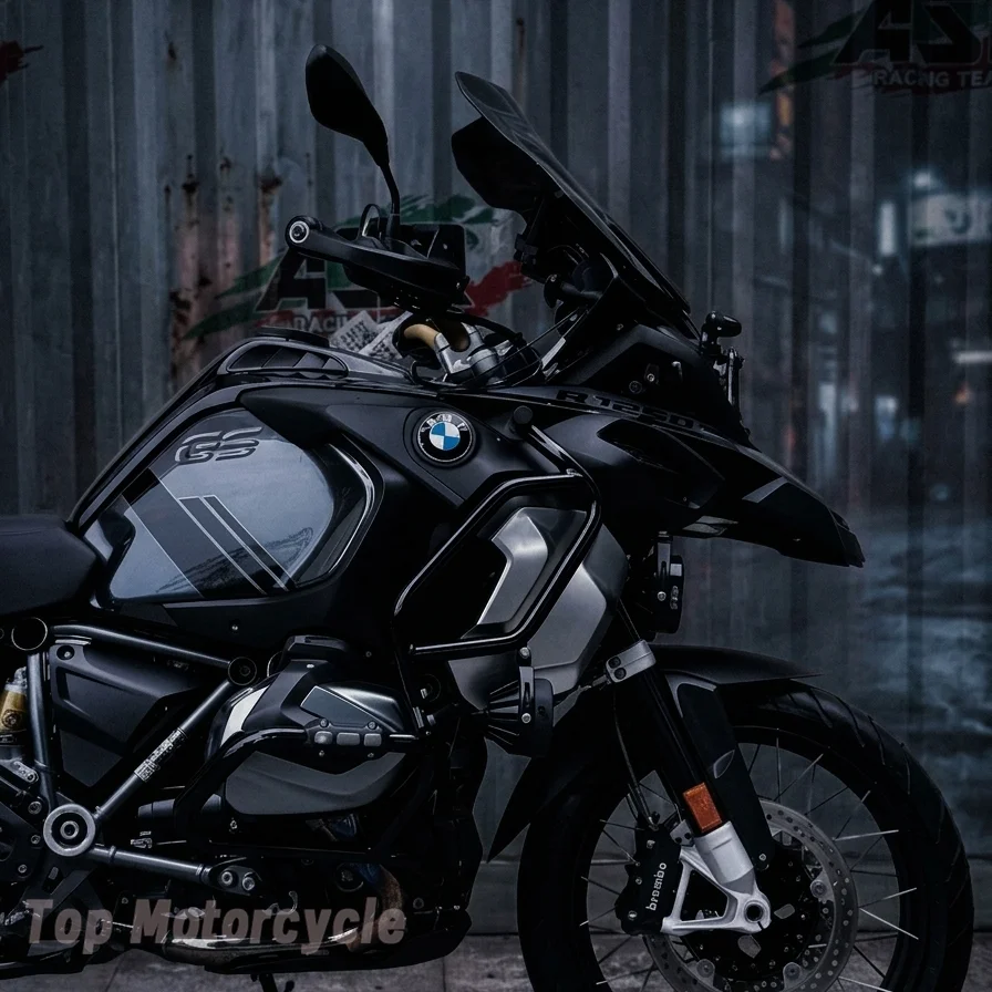 Motorcycle Touring Sports Heightened Racing Windscreen Windshield Visor Deflector for BMW R1200GS R1250GS ADV 2018-2026 view 5