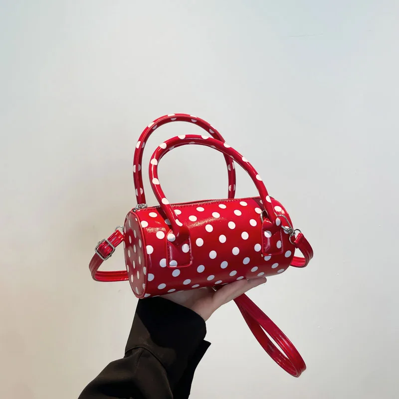 

Сумка-цилиндр 2025, просторная сумка через плечо для женщин, модная сумка через плечо, шикарная сумка с верхней ручкой, роскошная сумка «день-ночь» ​