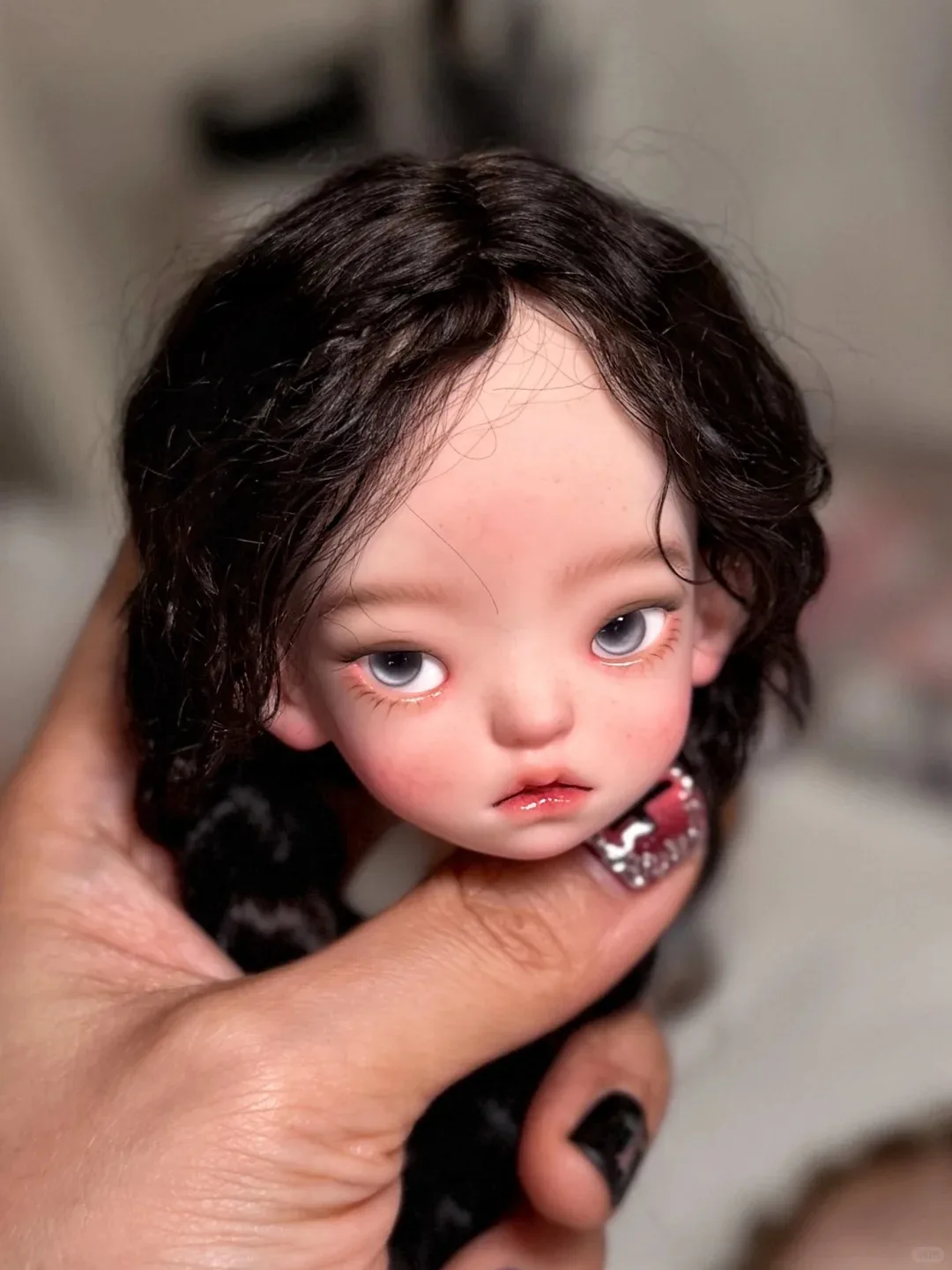 

1/6 весы BJD кукла макияж голова одиночная высококачественная милая девушка мальчик Байлу просто голова для коллекционеров