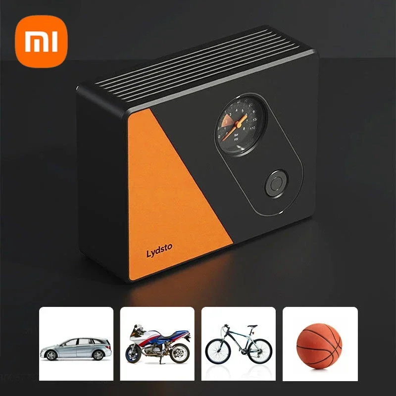 Xiaomi-Bomba Infladora Elétrica Portátil Lydesto, 12V, 5.5Bar, Compressor de Ar, Detecção de Pressão, Ajuste para Motocicleta, Bicicleta, Carro, Pneu, Bolas