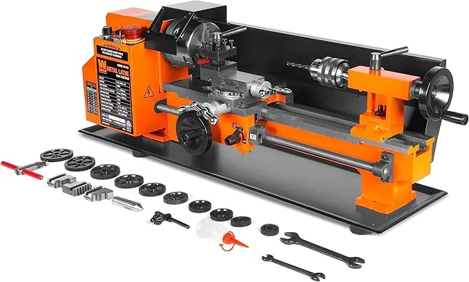 7-by 16-Inch Benchtop Metal Lathe, Variable Speed, Two Direction (ML716)