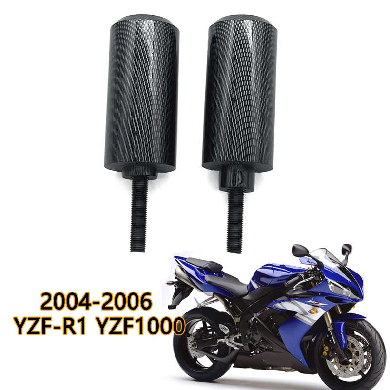 R1 Motorcycle Black Frame Sliders Falling Protection Fit For Yamaha 2004 2005 2006 YZF-R1 YZF1000 YZF R1 yzf-r1